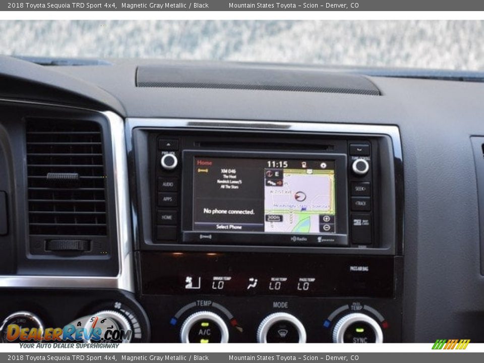 2018 Toyota Sequoia TRD Sport 4x4 Magnetic Gray Metallic / Black Photo #10