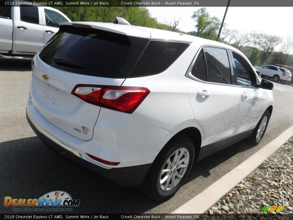 2018 Chevrolet Equinox LT AWD Summit White / Jet Black Photo #6