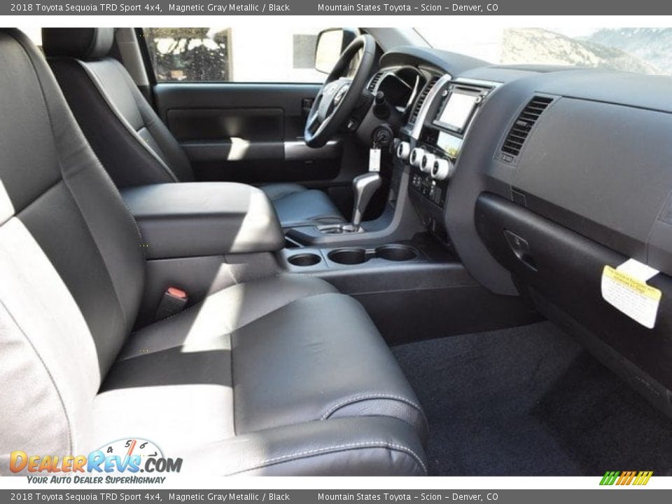 2018 Toyota Sequoia TRD Sport 4x4 Magnetic Gray Metallic / Black Photo #12