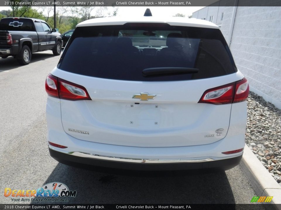 2018 Chevrolet Equinox LT AWD Summit White / Jet Black Photo #8
