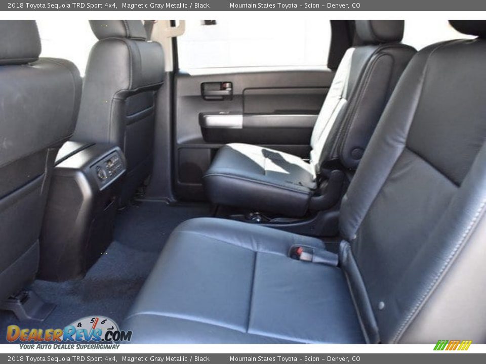 Rear Seat of 2018 Toyota Sequoia TRD Sport 4x4 Photo #15