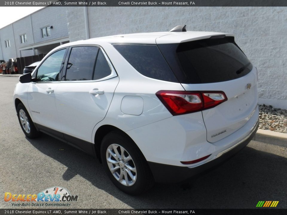 2018 Chevrolet Equinox LT AWD Summit White / Jet Black Photo #9