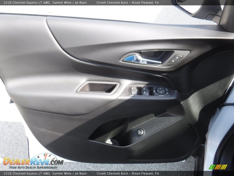 2018 Chevrolet Equinox LT AWD Summit White / Jet Black Photo #11
