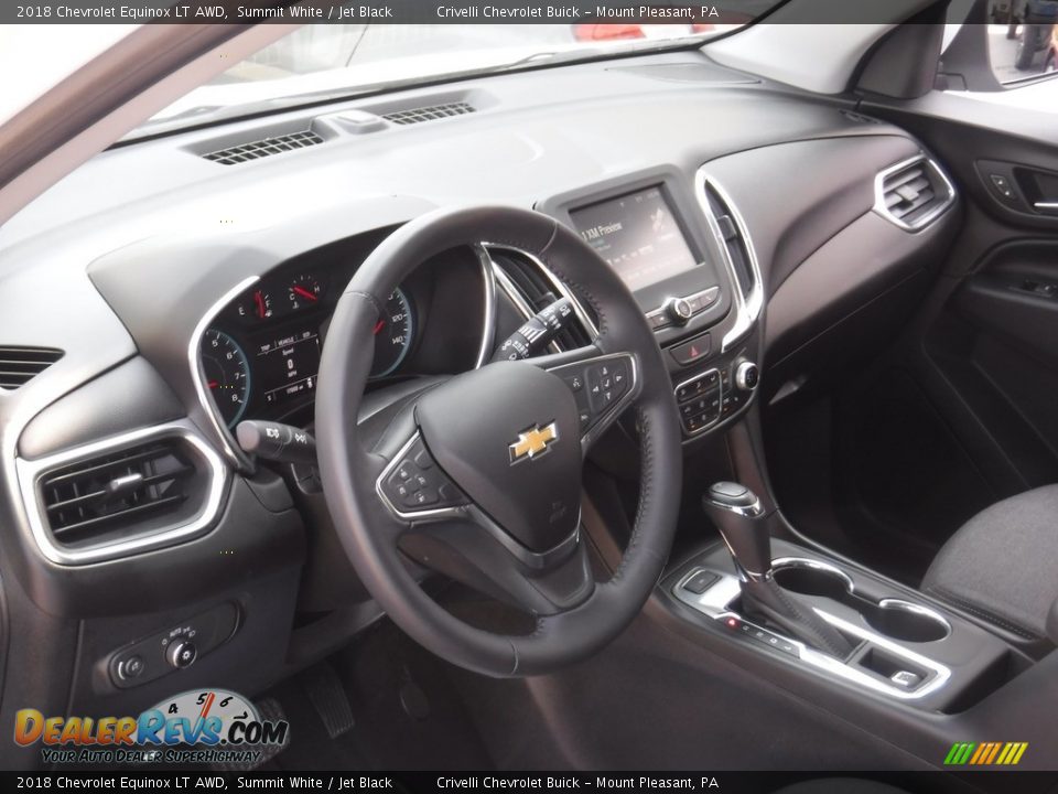 2018 Chevrolet Equinox LT AWD Summit White / Jet Black Photo #12