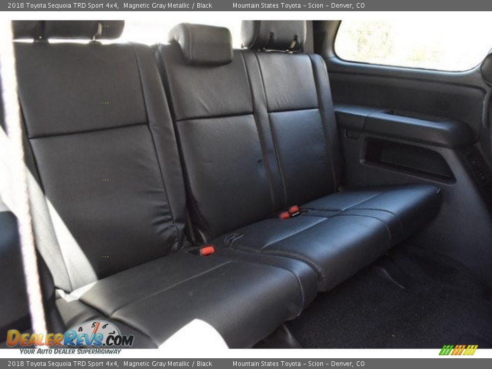 2018 Toyota Sequoia TRD Sport 4x4 Magnetic Gray Metallic / Black Photo #21