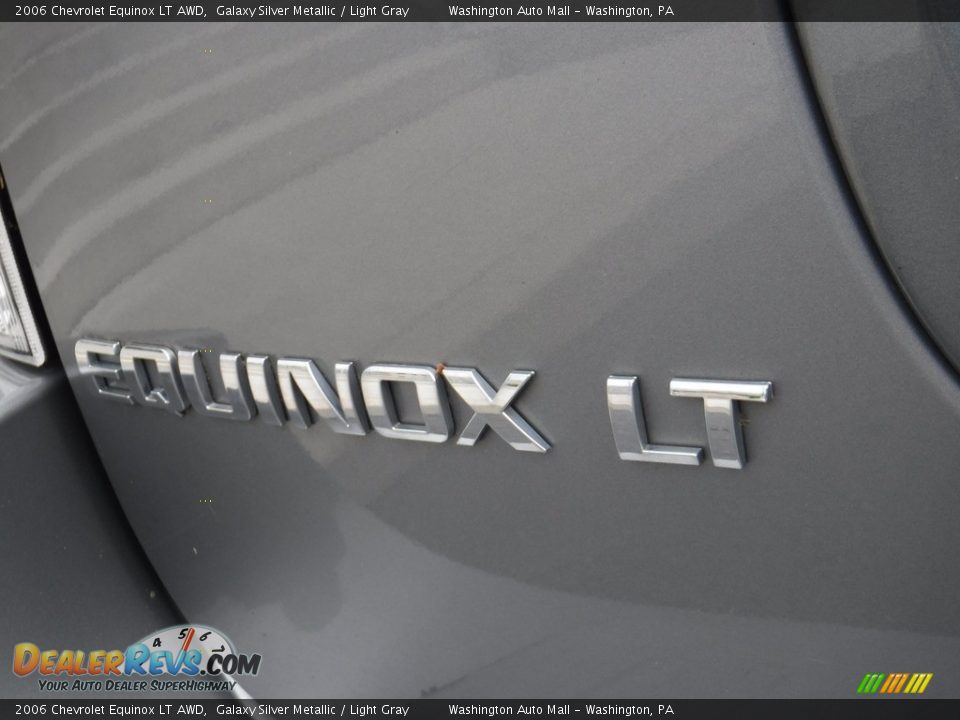 2006 Chevrolet Equinox LT AWD Galaxy Silver Metallic / Light Gray Photo #9