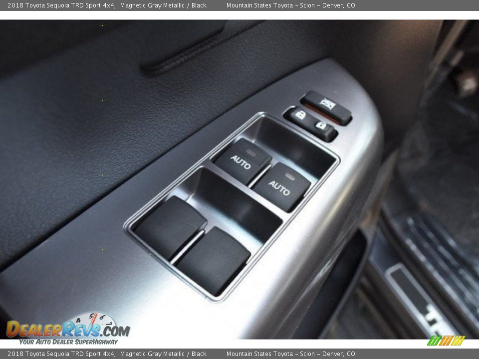 2018 Toyota Sequoia TRD Sport 4x4 Magnetic Gray Metallic / Black Photo #27