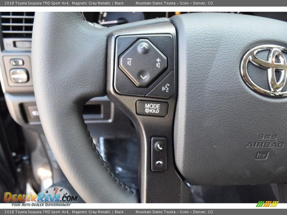 2018 Toyota Sequoia TRD Sport 4x4 Magnetic Gray Metallic / Black Photo #29