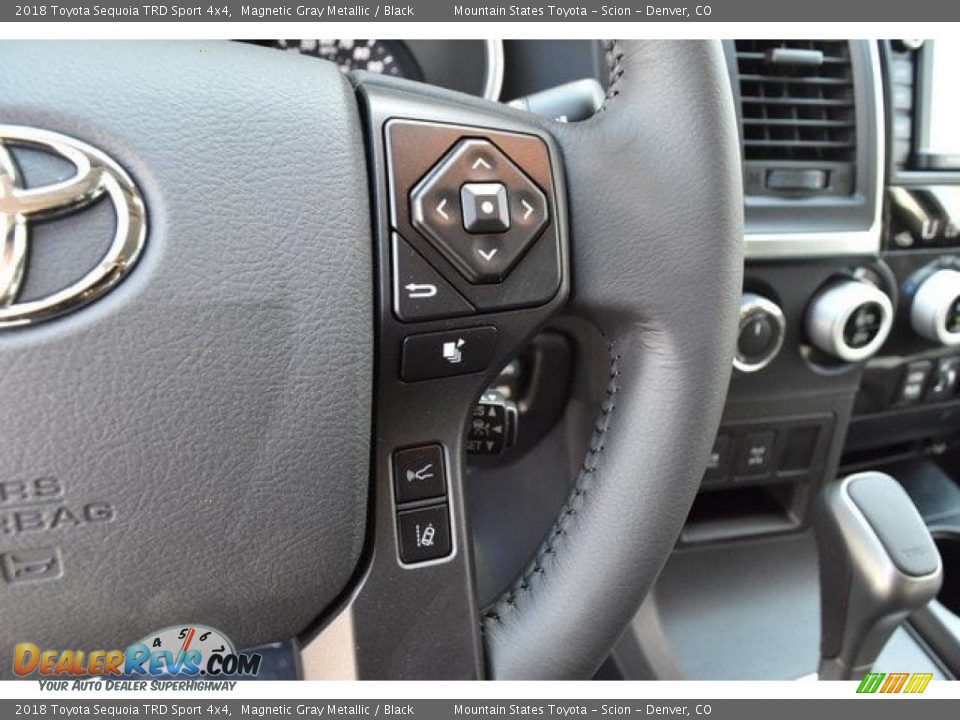 2018 Toyota Sequoia TRD Sport 4x4 Magnetic Gray Metallic / Black Photo #30