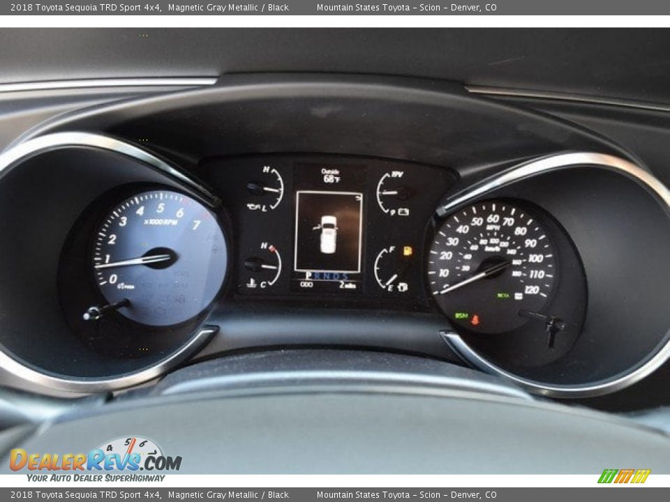 2018 Toyota Sequoia TRD Sport 4x4 Magnetic Gray Metallic / Black Photo #31