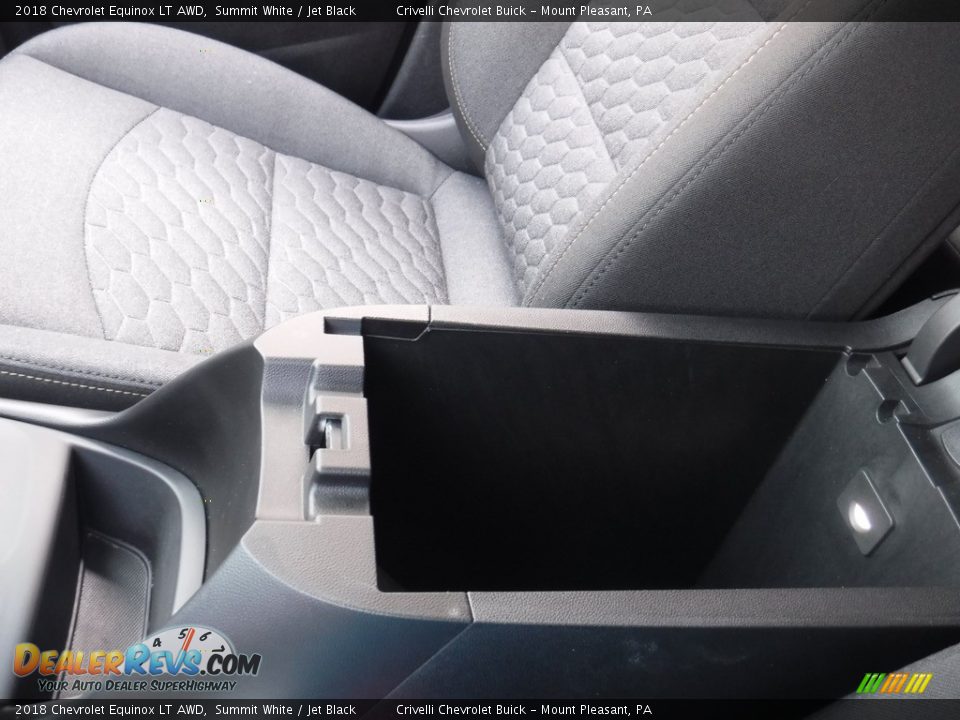 2018 Chevrolet Equinox LT AWD Summit White / Jet Black Photo #21