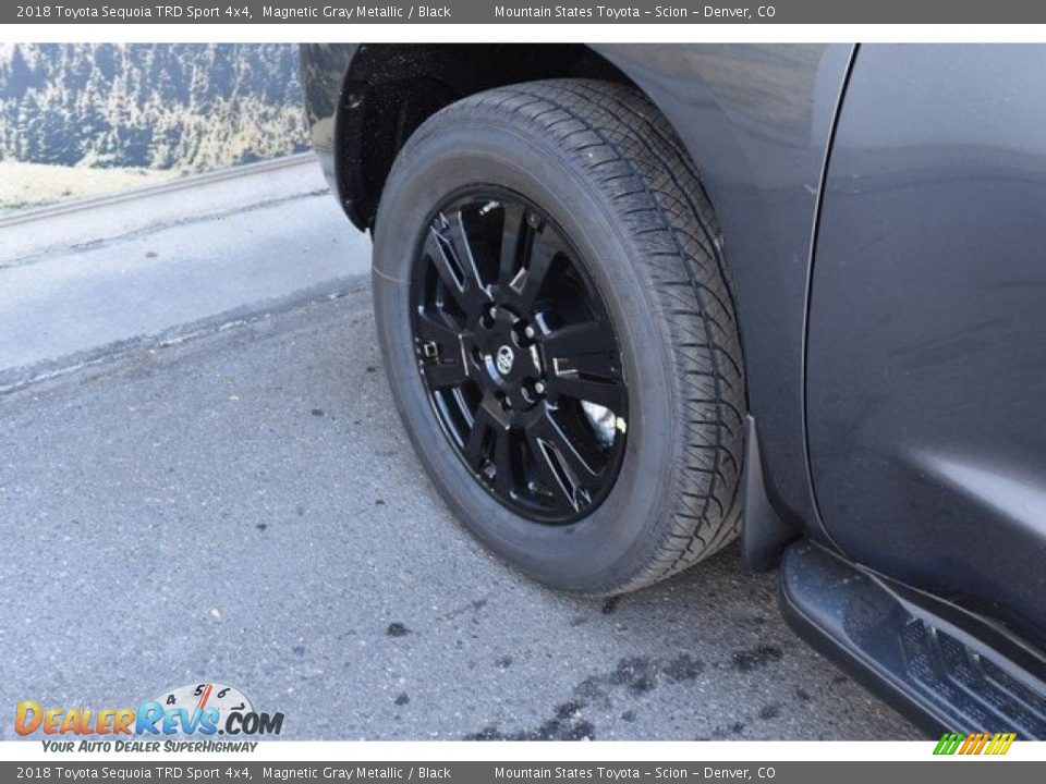 2018 Toyota Sequoia TRD Sport 4x4 Magnetic Gray Metallic / Black Photo #34