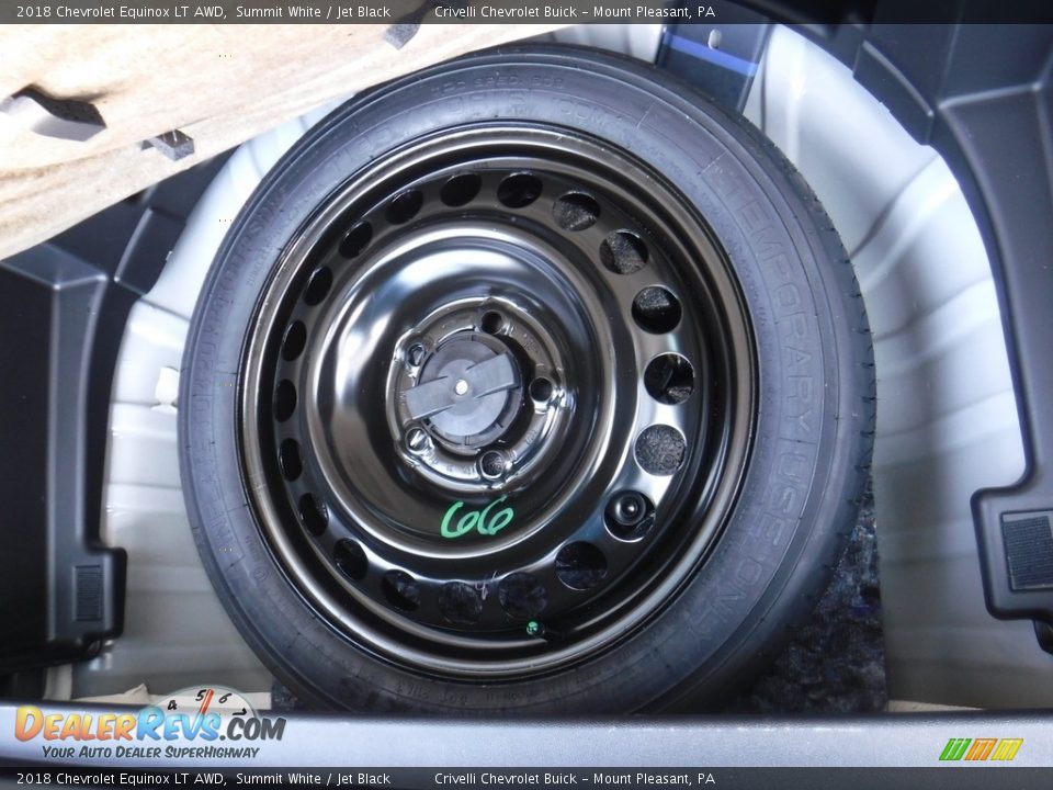 2018 Chevrolet Equinox LT AWD Summit White / Jet Black Photo #29