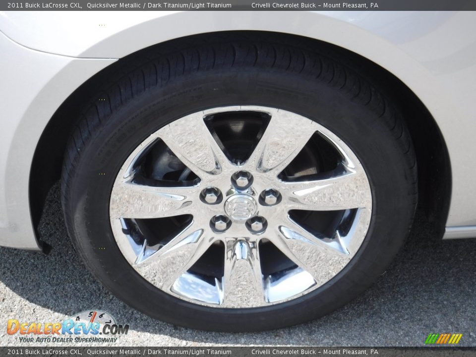 2011 Buick LaCrosse CXL Quicksilver Metallic / Dark Titanium/Light Titanium Photo #3