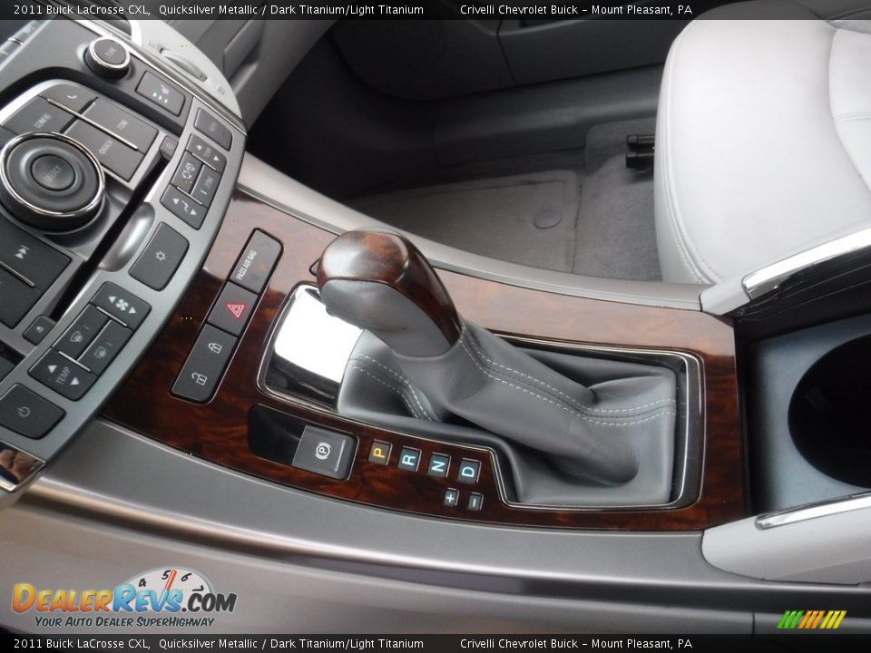 2011 Buick LaCrosse CXL Quicksilver Metallic / Dark Titanium/Light Titanium Photo #18
