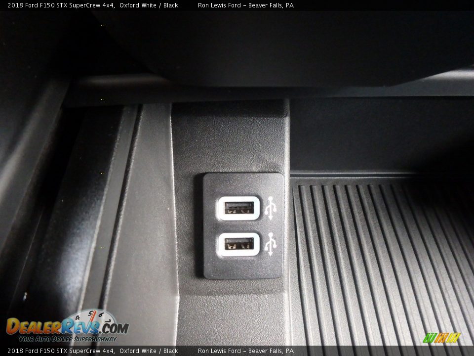 2018 Ford F150 STX SuperCrew 4x4 Oxford White / Black Photo #19