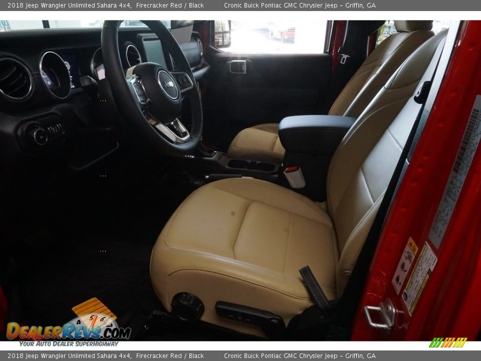2018 Jeep Wrangler Unlimited Sahara 4x4 Firecracker Red / Black Photo #4