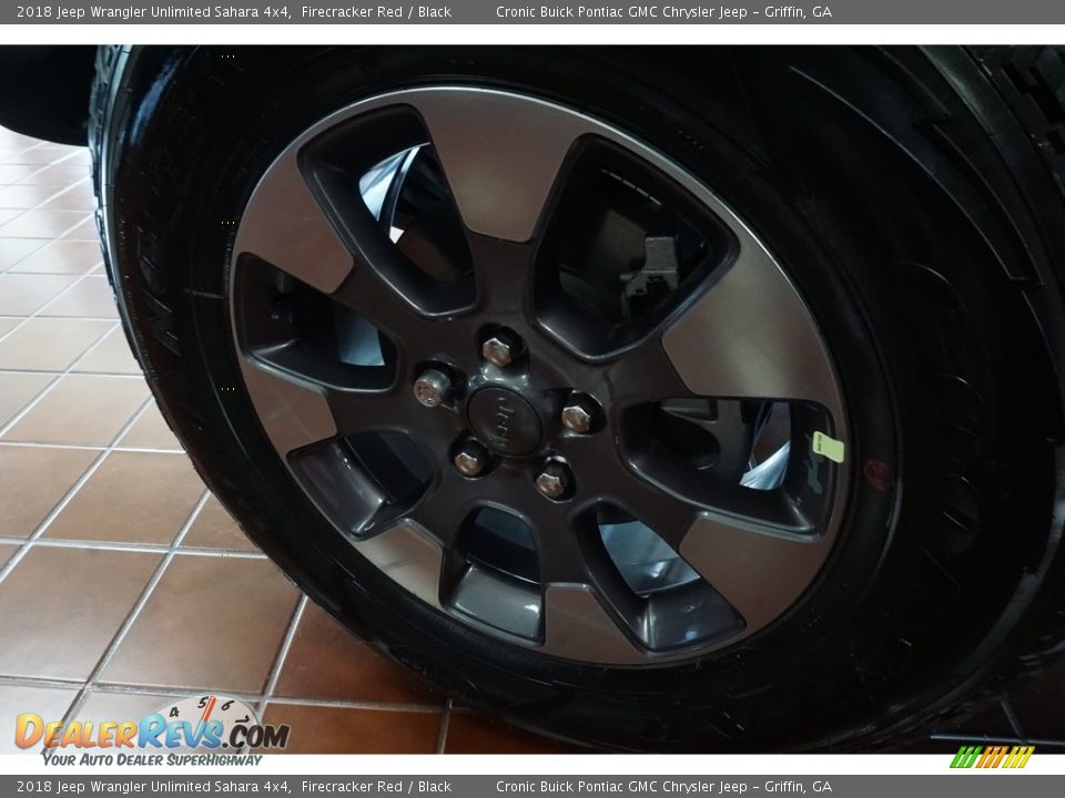 2018 Jeep Wrangler Unlimited Sahara 4x4 Firecracker Red / Black Photo #7