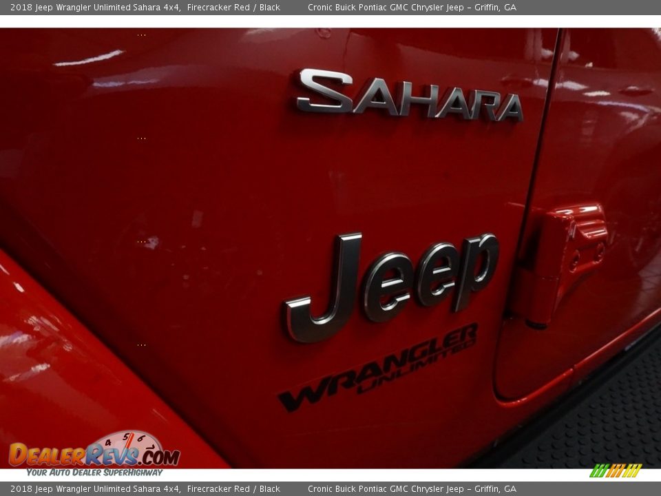 2018 Jeep Wrangler Unlimited Sahara 4x4 Firecracker Red / Black Photo #8