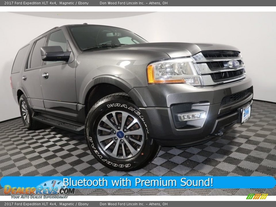 2017 Ford Expedition XLT 4x4 Magnetic / Ebony Photo #1