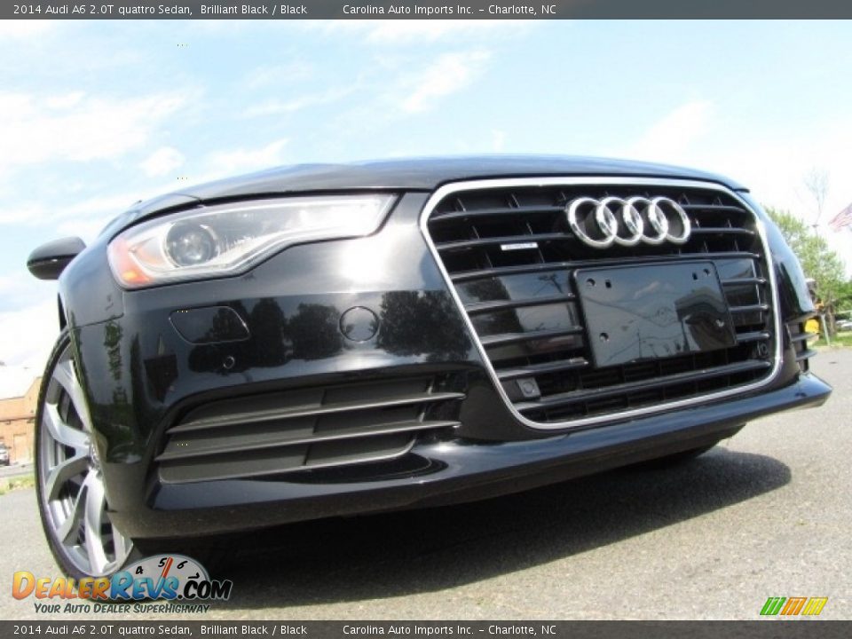 2014 Audi A6 2.0T quattro Sedan Brilliant Black / Black Photo #1