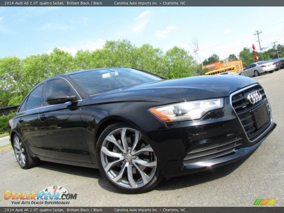 2014 Audi A6 2.0T quattro Sedan Brilliant Black / Black Photo #2