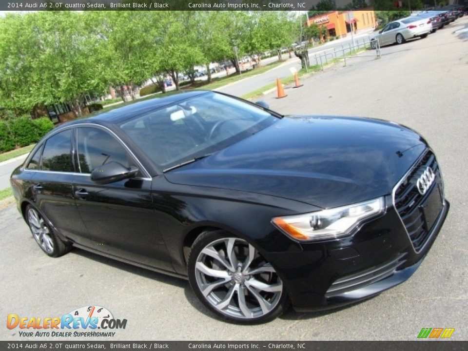 2014 Audi A6 2.0T quattro Sedan Brilliant Black / Black Photo #3