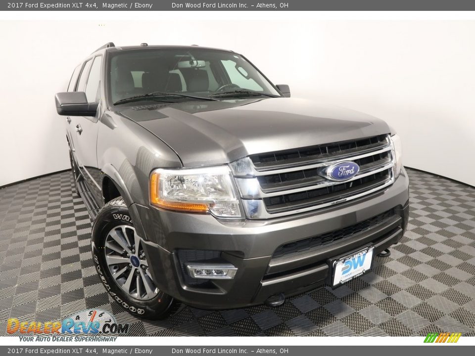 2017 Ford Expedition XLT 4x4 Magnetic / Ebony Photo #7