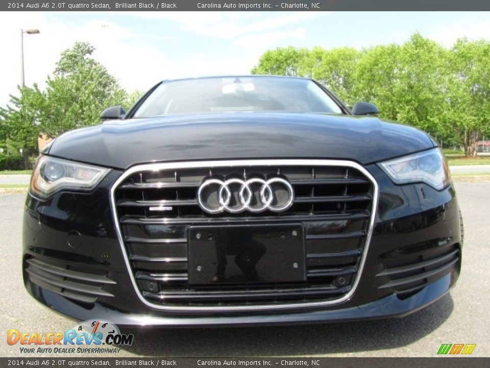 2014 Audi A6 2.0T quattro Sedan Brilliant Black / Black Photo #4