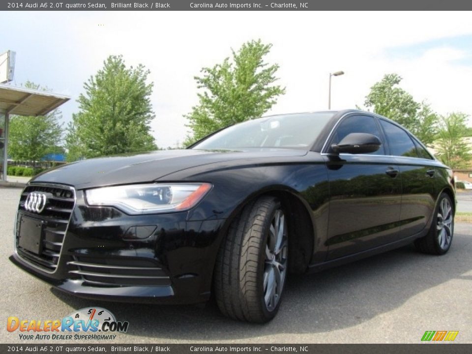 2014 Audi A6 2.0T quattro Sedan Brilliant Black / Black Photo #6