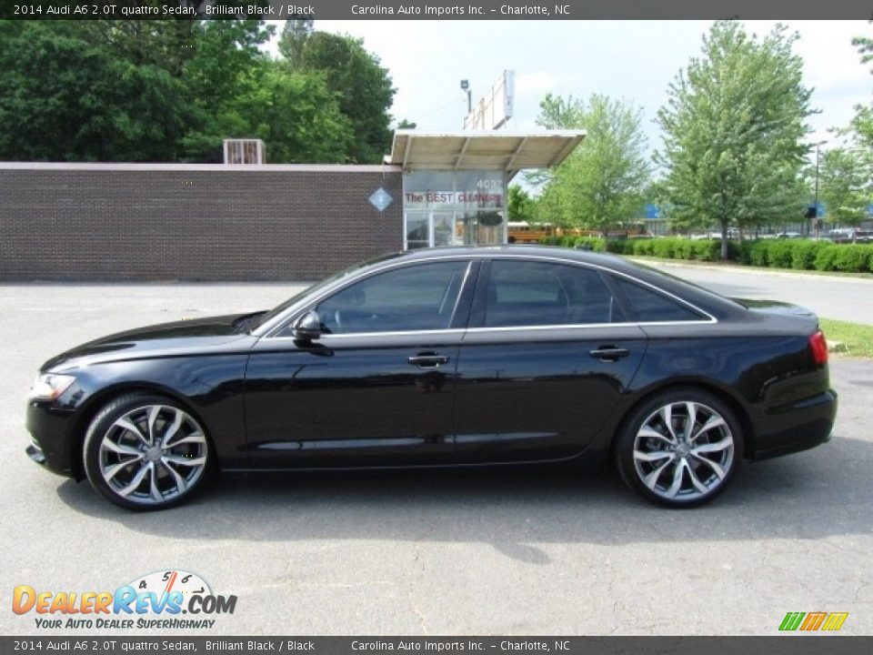 2014 Audi A6 2.0T quattro Sedan Brilliant Black / Black Photo #7