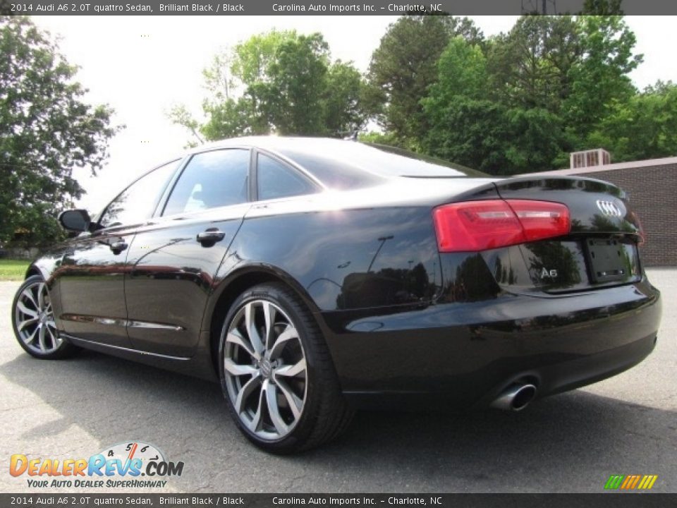 2014 Audi A6 2.0T quattro Sedan Brilliant Black / Black Photo #8