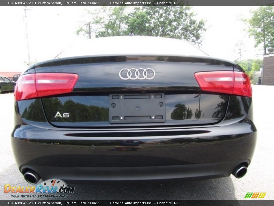2014 Audi A6 2.0T quattro Sedan Brilliant Black / Black Photo #9