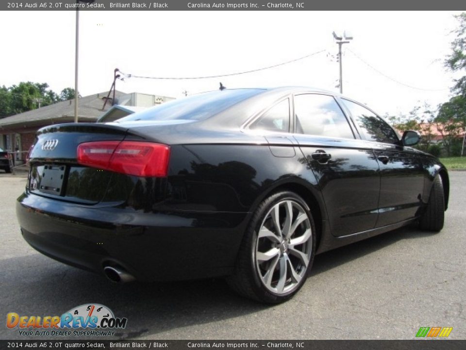 2014 Audi A6 2.0T quattro Sedan Brilliant Black / Black Photo #10