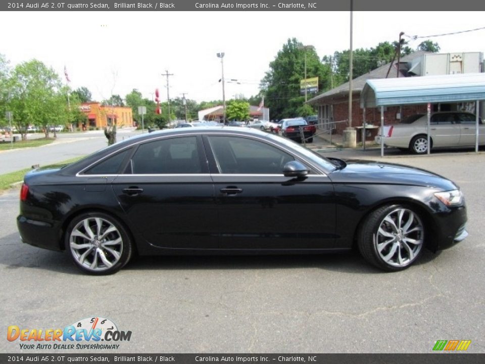 2014 Audi A6 2.0T quattro Sedan Brilliant Black / Black Photo #11