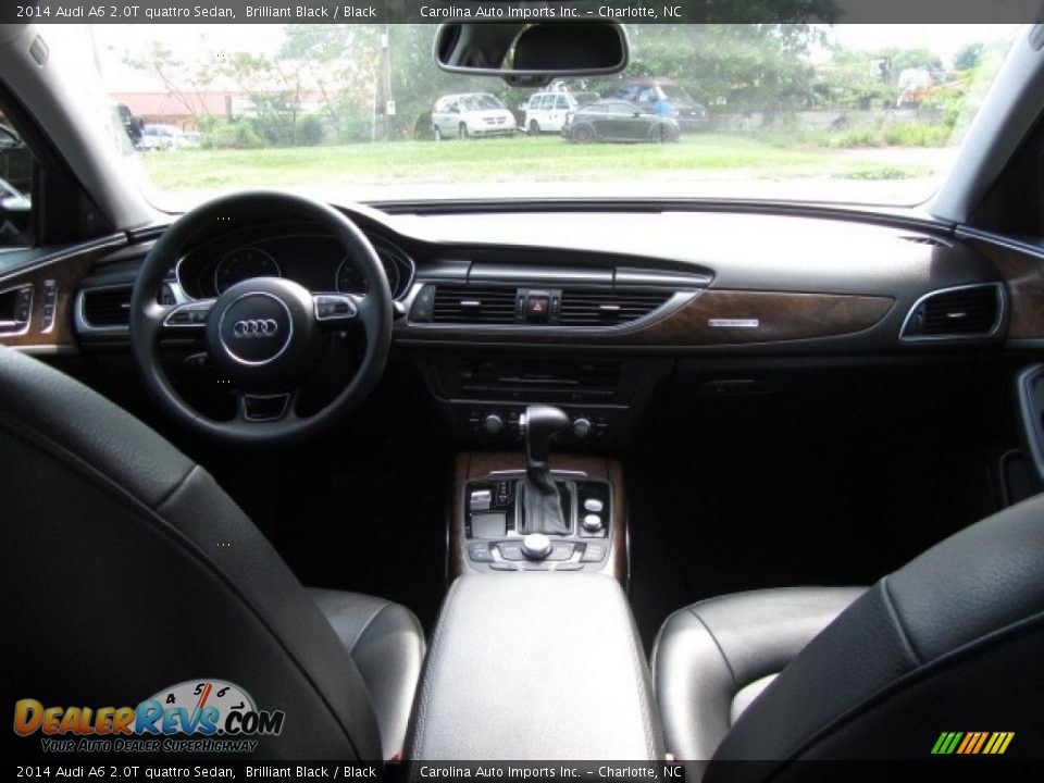2014 Audi A6 2.0T quattro Sedan Brilliant Black / Black Photo #13