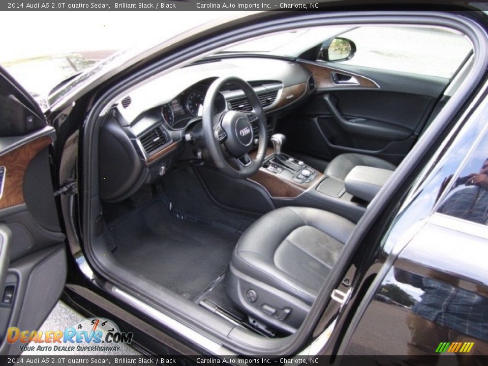 2014 Audi A6 2.0T quattro Sedan Brilliant Black / Black Photo #17