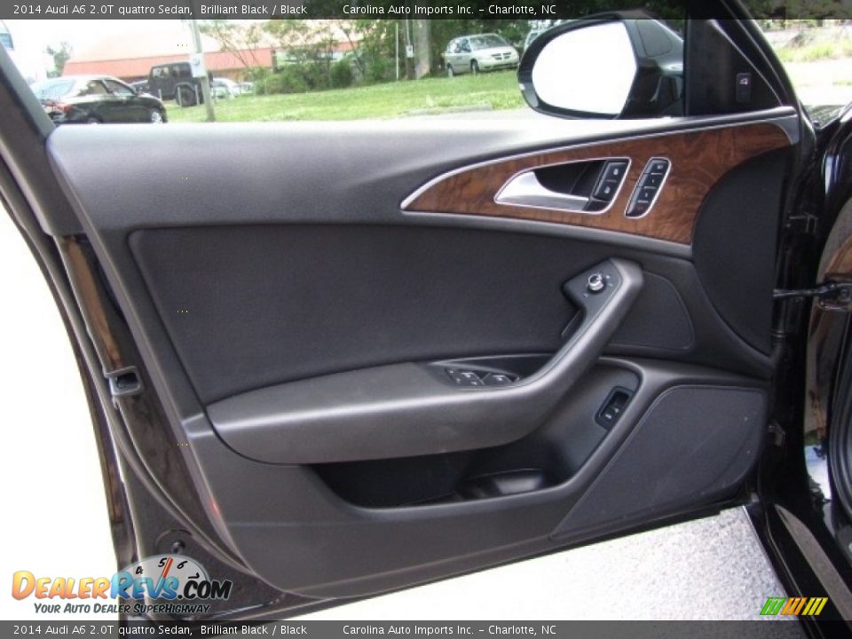 2014 Audi A6 2.0T quattro Sedan Brilliant Black / Black Photo #18