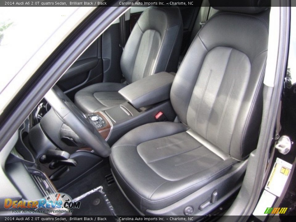 2014 Audi A6 2.0T quattro Sedan Brilliant Black / Black Photo #19