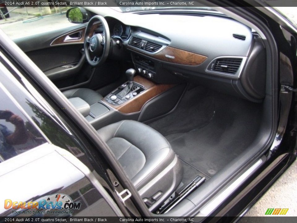 2014 Audi A6 2.0T quattro Sedan Brilliant Black / Black Photo #22