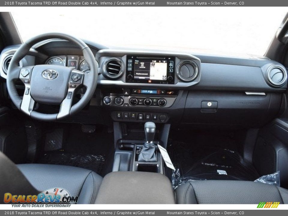 2018 Toyota Tacoma TRD Off Road Double Cab 4x4 Inferno / Graphite w/Gun Metal Photo #8