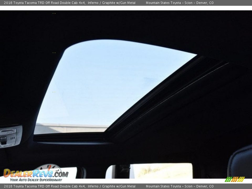 2018 Toyota Tacoma TRD Off Road Double Cab 4x4 Inferno / Graphite w/Gun Metal Photo #9