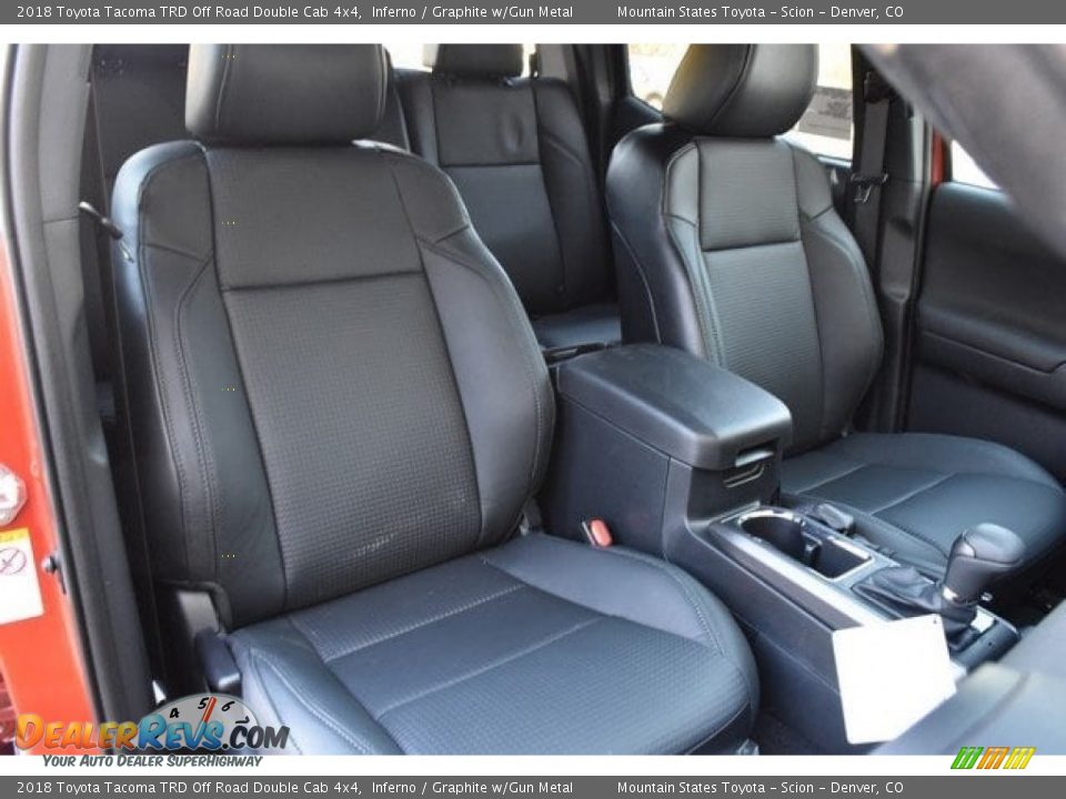 2018 Toyota Tacoma TRD Off Road Double Cab 4x4 Inferno / Graphite w/Gun Metal Photo #13