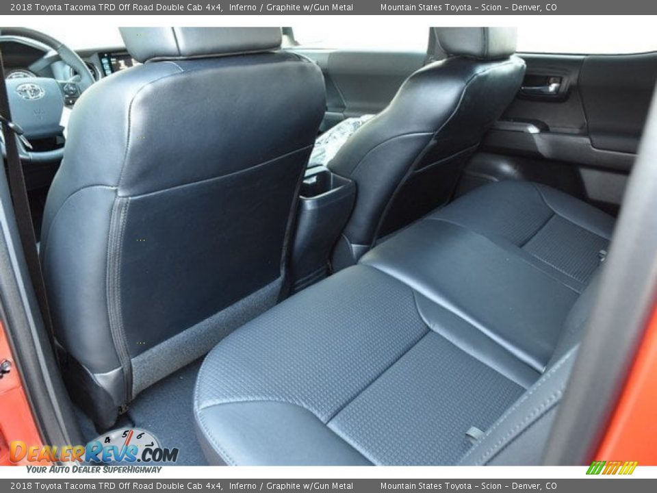 2018 Toyota Tacoma TRD Off Road Double Cab 4x4 Inferno / Graphite w/Gun Metal Photo #14