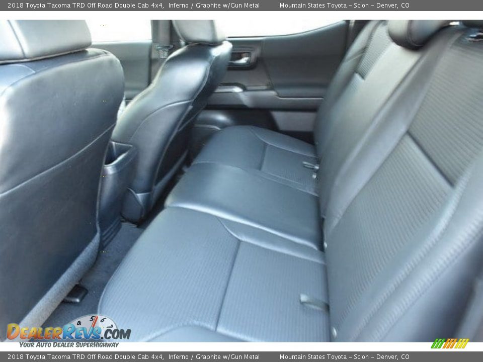 2018 Toyota Tacoma TRD Off Road Double Cab 4x4 Inferno / Graphite w/Gun Metal Photo #15