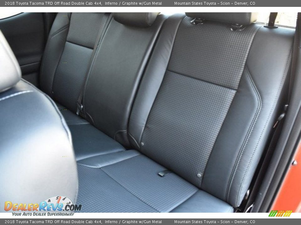 2018 Toyota Tacoma TRD Off Road Double Cab 4x4 Inferno / Graphite w/Gun Metal Photo #16