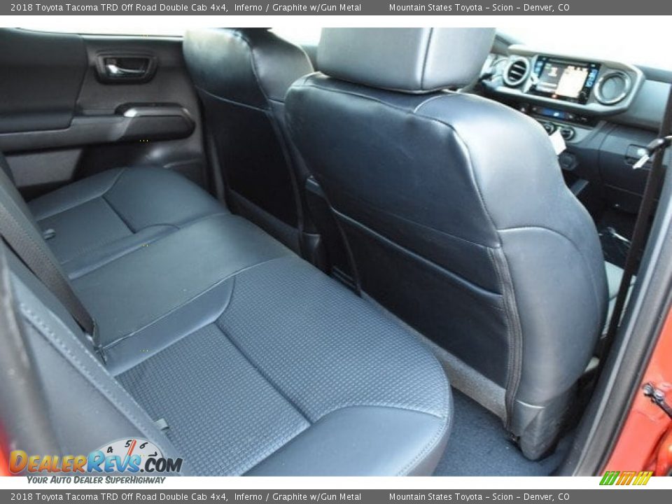 2018 Toyota Tacoma TRD Off Road Double Cab 4x4 Inferno / Graphite w/Gun Metal Photo #17