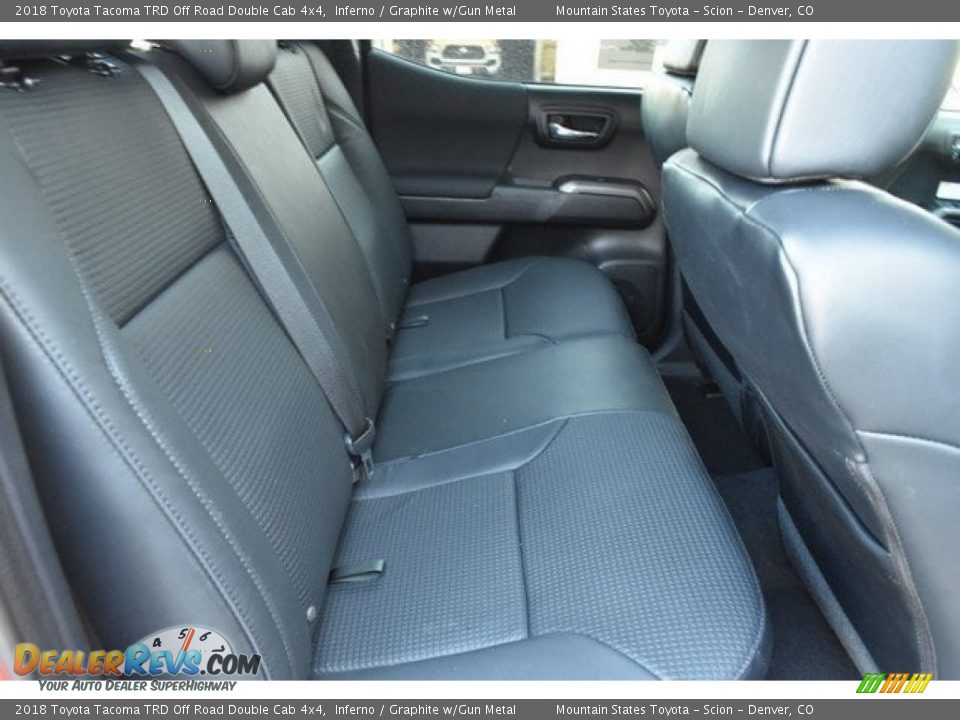 2018 Toyota Tacoma TRD Off Road Double Cab 4x4 Inferno / Graphite w/Gun Metal Photo #18