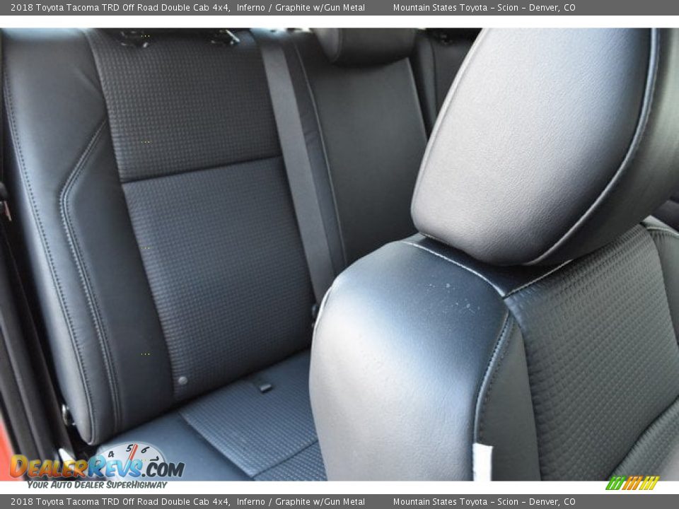 2018 Toyota Tacoma TRD Off Road Double Cab 4x4 Inferno / Graphite w/Gun Metal Photo #19