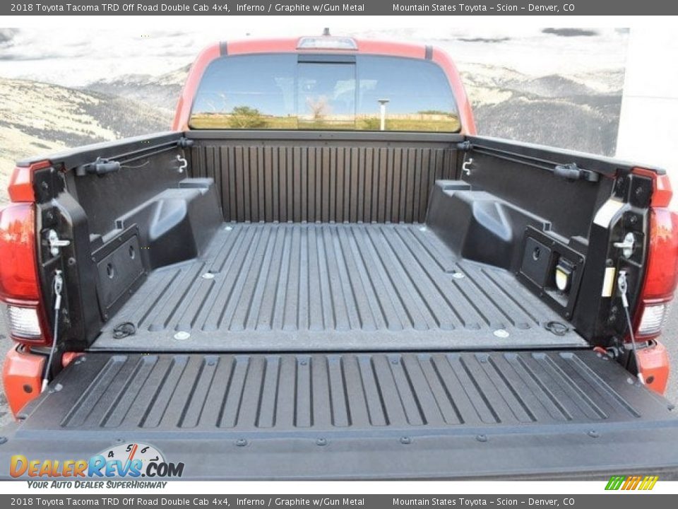 2018 Toyota Tacoma TRD Off Road Double Cab 4x4 Inferno / Graphite w/Gun Metal Photo #30